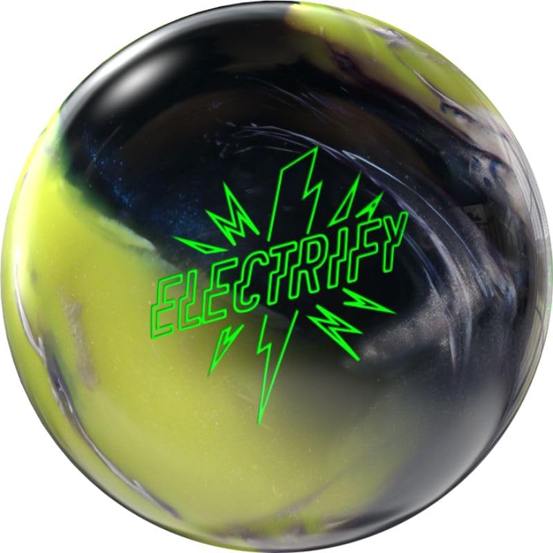 Amazon.co.jp: Storm Electrify B/S/Y Bowling Ball, Black/Silver